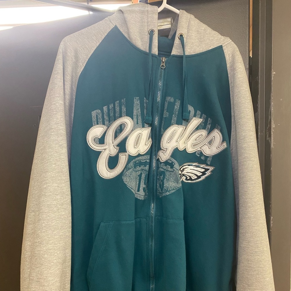 Eagles heavy duty zip up men’s hoodie sweatshirt
